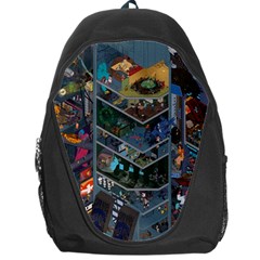 Fictional Character Cartoons Backpack Bag by uniart180623