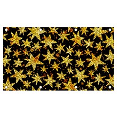 Shiny Glitter Stars Banner And Sign 7  X 4  by uniart180623