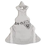 (2)DX hoodie  Christmas Tree Ornament (Two Sides) Front