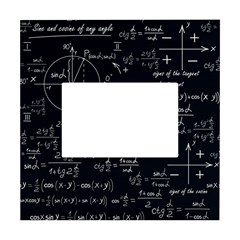 Mathematical-seamless-pattern-with-geometric-shapes-formulas White Box Photo Frame 4  X 6  by Simbadda