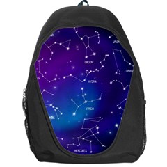 Realistic-night-sky-poster-with-constellations Backpack Bag by Simbadda