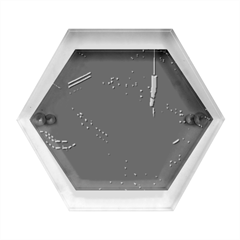 A Dark City Vector Hexagon Wood Jewelry Box by Proyonanggan