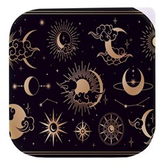 Asian-set With Clouds Moon-sun Stars Vector Collection Oriental Chinese Japanese Korean Style Stacked Food Storage Container by Bangk1t