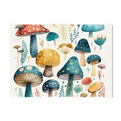 Mushroom Forest Fantasy Flower Nature Crystal Sticker (a4) by Bangk1t