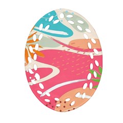 Vector Art At Vecteezy Aesthetic Abstract Oval Filigree Ornament (two Sides) by Amaryn4rt