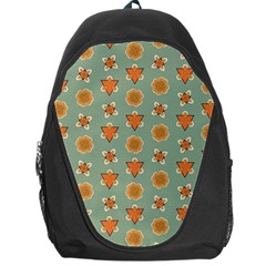 Floral Pattern Backpack Bag by Amaryn4rt