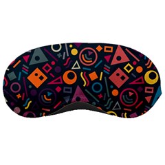 Doodle Pattern Sleep Mask by Grandong