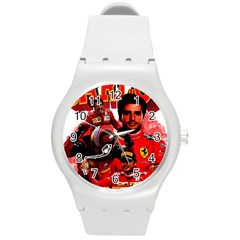 Carlos Sainz Round Plastic Sport Watch (m) by Boster123