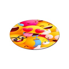 Wallpaper Emoji Sticker Oval (10 Pack) by artworkshop