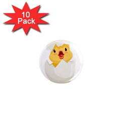 Cute Chick 1  Mini Magnet (10 Pack)  by RuuGallery10