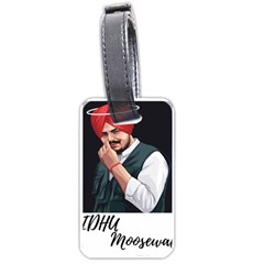 Moosewala Luggage Tag (one Side) by Mayank