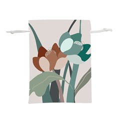 Flowers Plants Leaves Foliage Lightweight Drawstring Pouch (m) by pakminggu