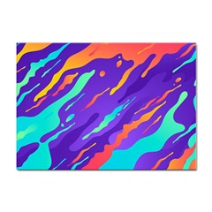 Multicolored-abstract-background Sticker A4 (10 Pack) by pakminggu