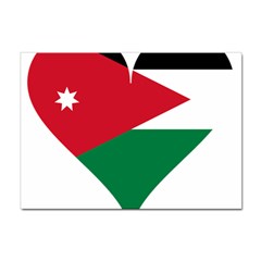 Heart-love-affection-jordan Sticker A4 (100 Pack) by Bedest