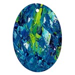 Painting-01 Oval Ornament (Two Sides) Front