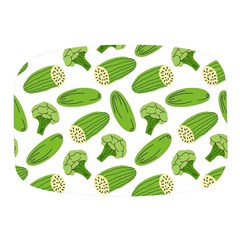 Vegetable Pattern With Composition Broccoli Mini Square Pill Box by pakminggu