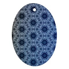 Pattern-patterns-seamless-design Oval Ornament (two Sides) by Bedest