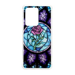 Cathedral Rosette Stained Glass Beauty And The Beast Samsung Galaxy S20 Ultra 6 9 Inch Tpu Uv Case by Cowasu