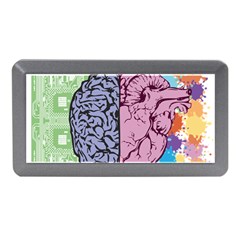 Brain-heart-balance-emotion Memory Card Reader (mini) by Cowasu