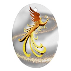 Phoenix Ornament (oval) by Cowasu