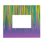 Background-colorful-texture-bright White Wall Photo Frame 5  x 7  Front