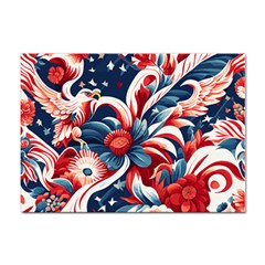 America Pattern Sticker A4 (10 Pack) by Valentinaart
