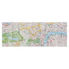 London City Map Banner And Sign 8  X 3  by Bedest