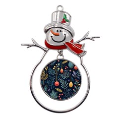 Generated-01 Metal Snowman Ornament by nateshop