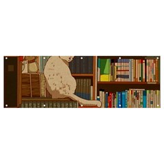 Library Aesthetic Banner And Sign 12  X 4  by Sarkoni