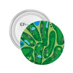 Golf Course Par Golf Course Green 2.25  Buttons Front