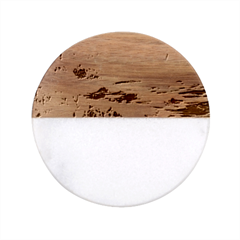 Abstract Flowers  Classic Marble Wood Coaster (round)  by Internationalstore