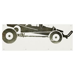 Vintage Rc Cars T- Shirt Vintage Sundown Retro Rc Buggy Racing Cars Addict T- Shirt Banner And Sign 8  X 3  by ZUXUMI