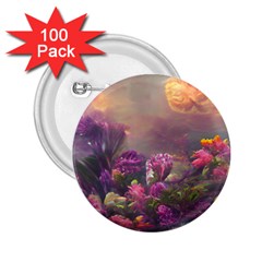 Floral Blossoms  2 25  Buttons (100 Pack)  by Internationalstore