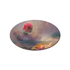 Floral Blossoms  Sticker Oval (100 Pack) by Internationalstore