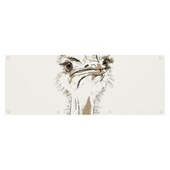 Ostrich T-shirtsteal Your Heart Ostrich 44 T-shirt Banner And Sign 8  X 3  by EnriqueJohnson