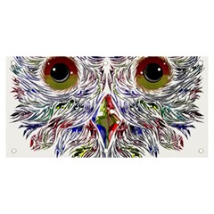 Owl T-shirtowl Color Edition T-shirt Banner And Sign 6  X 3  by EnriqueJohnson