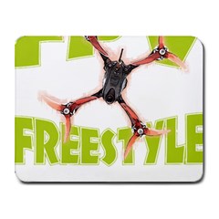 Fpv Freestyle T- Shirt F P V Freestyle Drone Racing Drawing Artwork T- Shirt Small Mousepad by ZUXUMI