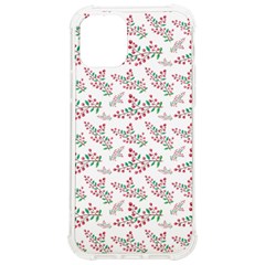 Christmas Shading Festivals Floral Pattern Iphone 12/12 Pro Tpu Uv Print Case by Sarkoni