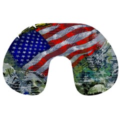 Usa United States Of America Images Independence Day Travel Neck Pillow by Ket1n9