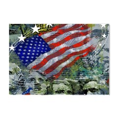Usa United States Of America Images Independence Day Crystal Sticker (a4) by Ket1n9