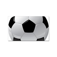 Soccer Ball Sticker (rectangular) by Ket1n9