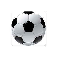 Soccer Ball Square Magnet by Ket1n9