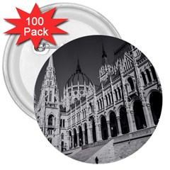 Architecture-parliament-landmark 3  Buttons (100 Pack)  by Ket1n9