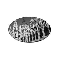 Architecture-parliament-landmark Sticker (oval) by Ket1n9