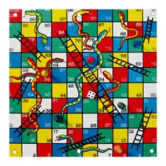 Snakes And Ladders Banner And Sign 3  X 3  by Ket1n9