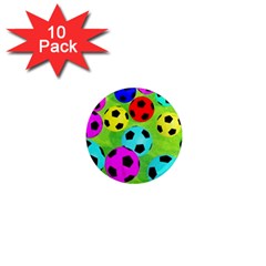 Balls Colors 1  Mini Magnet (10 Pack)  by Ket1n9