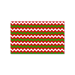 Christmas-paper-scrapbooking-pattern- Sticker (rectangular) by Grandong