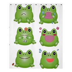 Kawaii-frog-rainy-season-japanese Shower Curtain 60  X 72  (medium)  by Grandong