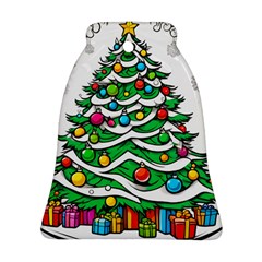 Christmas Tree Bell Ornament (two Sides) by Vaneshop