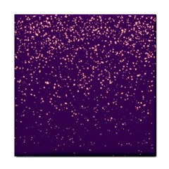 Purple Glittery Backdrop Scrapbooking Sparkle Face Towel by Vaneshop